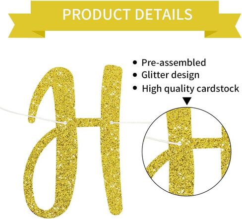 BEISHIDA Red Happy Anniversary Banner, Pre-Strung - Red Glitter Happy Anniversary Banner，NO DIY - Red Glitter Happy Anniversary Garland, Red Happy Anniversary Sign for Anniversary Wedding Party Decorations & Decor in Saudi Arabia