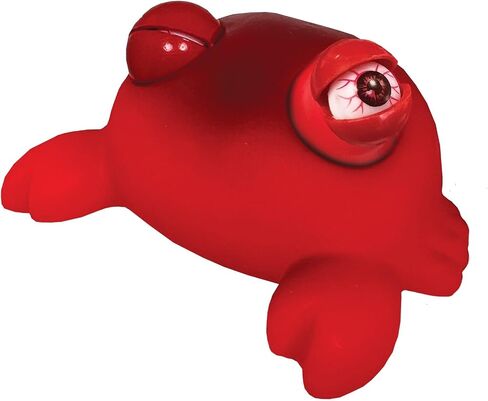 Crab from Deluxebase. Squeeze Toy Crab with Popping Eyes. Stress Fidget Toy for Adults and Kids. Squishy Toy Animal Figures for Kids Party Favors and Stress Toys. in Saudi Arabia