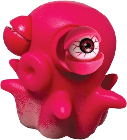Crab from Deluxebase. Squeeze Toy Crab with Popping Eyes. Stress Fidget Toy for Adults and Kids. Squishy Toy Animal Figures for Kids Party Favors and Stress Toys. in Saudi Arabia