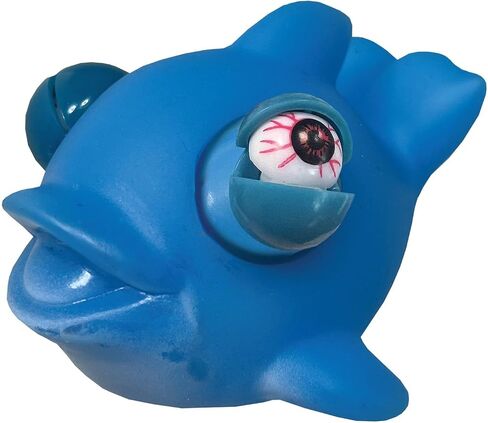 Crab from Deluxebase. Squeeze Toy Crab with Popping Eyes. Stress Fidget Toy for Adults and Kids. Squishy Toy Animal Figures for Kids Party Favors and Stress Toys. in Saudi Arabia