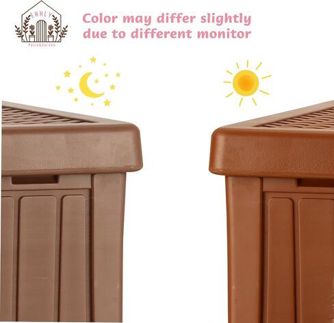Hidden Cat Litter Box Enclosure Furniture, Insulated Cat House Outdoor with Flip Lid for Easy Cleaning, Winter Feral Cat Shelter Weatherproof, Cat Hideaway Cave Side Table & Nightstand, Oatmilk in Saudi Arabia