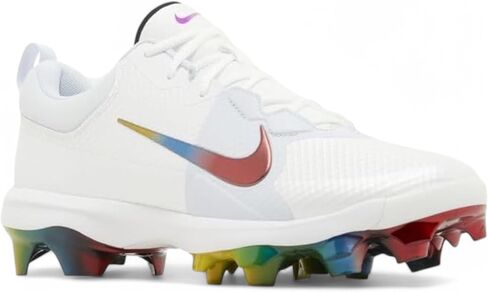 Nike Force Trout 9 Pro Low Rubber Baseball Cleats SZ 10 Black | White in Saudi Arabia