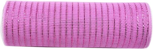 3 عبوات من شبكة بولي ديكو مقاس 10 بوصات × 30 قدمًا، كل لفة حمراء مع خطوط ذهبية وخضراء وشريط شبكي معدني لمستلزمات إكليل DIY، وتزيين شجرة عيد الميلاد، وحرف Swags in Kuwait