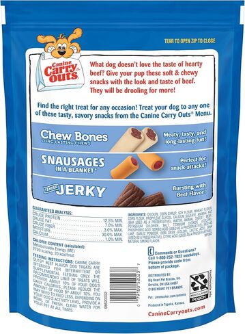 Canine Carry Outs Beef Flavor Dog Treats, 22.5 Ounce Bag in Saudi Arabia