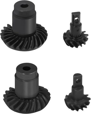 12T/24T 12T/20T Steel Overdrive Helical Axle Gears Bevel Gear Set for FMS 1/24 1/18 RC Crawler FCX18 FCX24 Upgrade Parts (12/24T and 12/20T) in Kuwait