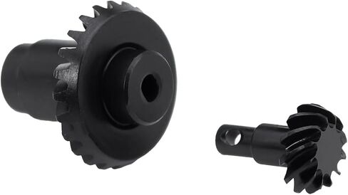 12T/24T 12T/20T Steel Overdrive Helical Axle Gears Bevel Gear Set for FMS 1/24 1/18 RC Crawler FCX18 FCX24 Upgrade Parts (12/24T and 12/20T) in Kuwait