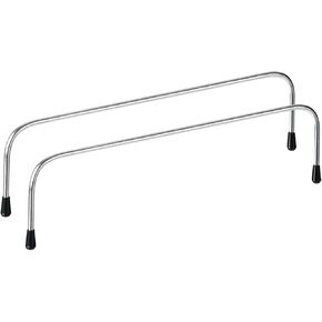 uxcell Metal Internal Wire Frames - 11.81" 2Pcs Tubular Bag Frame Rectangle Bag Handles for Lunch Bag Purse Bag Backpack DIY Making