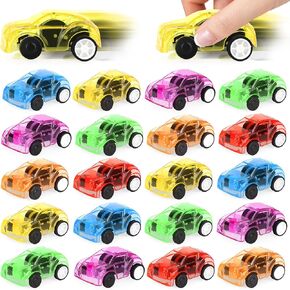 Hxezoc 50 Pack Mini Car Toys Pull Back Race Car, Treasure Box Toys Vehicles for Kids Toddlers 4-8 Years Old, Bulk Toys for Carnival Prizes, Classroom Prizes, Pinata Fillers, Goodie Bag Stuffers