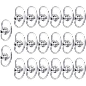 20pcs Earring Backs for Droopy Ears, Metal Pig Nose Shape Earring Lifters Backers Earring Backs Replacement Locking Earring Backs for Women Studs Heavy Earrings