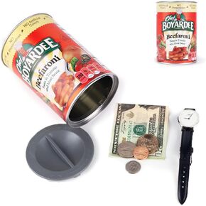 Fake Pasta Can Safes Diversion Secret Stash Safes