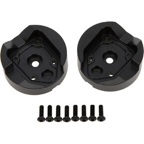 MEUS RACING UTB18 Front Brass Portal Axle Covers Weigths 65g/pc for AXIAL UTB18 Capra Trail Buggy #AXI212010 Upgrade Parts 2Pcs, Black