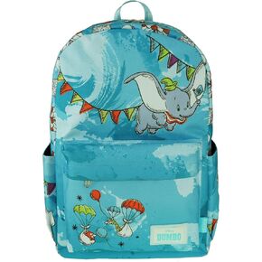 Classic Disney Dumbo Backpack with Laptop Compartment for School, Travel, and Work, (A22213-DUMBO)