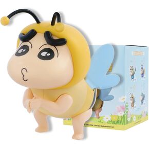 52TOYS Crayon Shinchan Flapping Wings Series 1PC, Collectible Toy Kawaii Creative Gift Room Decor Desktop Decoration 3.94 Inch, Gift for Birthday Party
