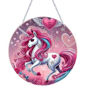 DIY Wall Hanging Kit Valentine Pendant Great for Looking Rhinestone Decor DIY Diamond Decor