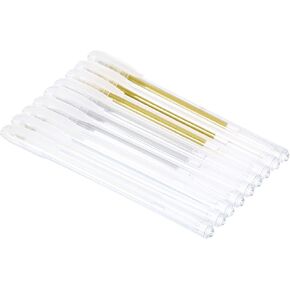 Patikil Glitter Gel Als ، 9 Pack Dual Ink Ink Parkle Pens 0.8mm Liquid Glitter Iridescent Pen