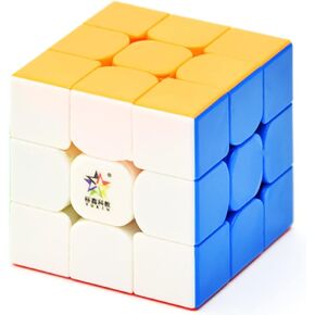 CuberSpeed Yuxin Little Magic 3x3 stickerless Speed Cube Yuxin 3x3x3 Magic Cube Puzzle