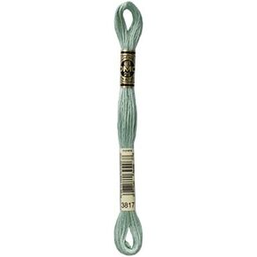 DMC Stranded Cotton Embroidery Thread 3817 - per Skein