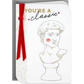 Hallmark Romantic Valentine's Day Card (You're a Classic) for Husband, Boyfriend, Partner