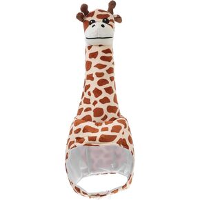 Giraffe Hat Plush Giraffe Costume Hat Giraffe Headband Animal Head Hats Long Giraffe Dress Up Party Hat Novelty Cosplay Props Christmas Party Supplies