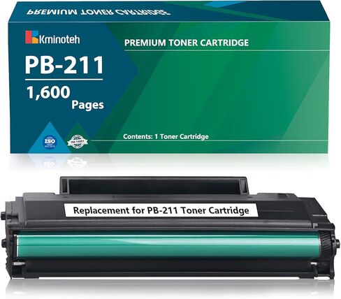 PB-211 Toner Cartridge Compatible for Pantum PB-211 PB211 PB-211E PB211EV Toner Cartridge Work with Pantum P2502W P2500W M6552NW M6550NW M6600NW M6602NW Series, Yeild up to 1600 Pages in Kuwait