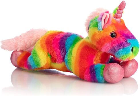 Hollyhome Plush Unicorn محشو الحيوانات قوس قزح لعبة عيد ميلاد هدية عيد ميلاد للفتيات 16 بوصة in Kuwait