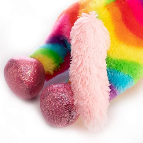 Hollyhome Plush Unicorn محشو الحيوانات قوس قزح لعبة عيد ميلاد هدية عيد ميلاد للفتيات 16 بوصة in Kuwait