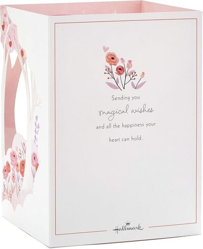 Hallmark Paper Wonder Valentines Day Pop Up Card (Unicorn, Magical Wishes) in Saudi Arabia
