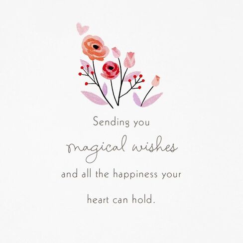 Hallmark Paper Wonder Valentines Day Pop Up Card (Unicorn, Magical Wishes) in Saudi Arabia