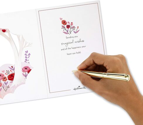Hallmark Paper Wonder Valentines Day Pop Up Card (Unicorn, Magical Wishes) in Saudi Arabia