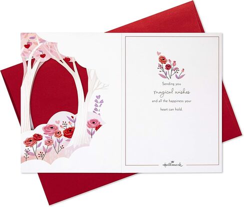 Hallmark Paper Wonder Valentines Day Pop Up Card (Unicorn, Magical Wishes) in Saudi Arabia