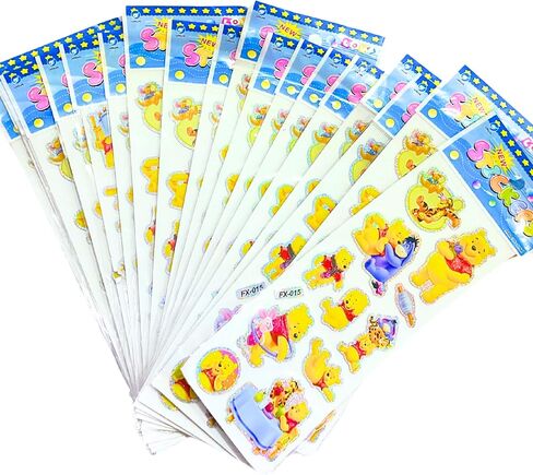 Fancy Cartton Attractive Design Stickers for All Ages Water Bottle Vinyl Stickers Design Scrapbooking Card Diary Album for Teachers Classroom and School (Design 3) in Saudi Arabia