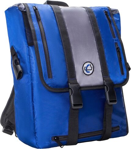 Case-It The Classic Laptop Backpack, Fits 13 Inch and Some 15 Inch Laptops, Blue (BKP-303-BLU) in Kuwait