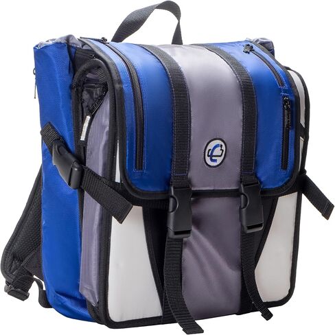 Case-It The Classic Laptop Backpack, Fits 13 Inch and Some 15 Inch Laptops, Blue (BKP-303-BLU) in Kuwait