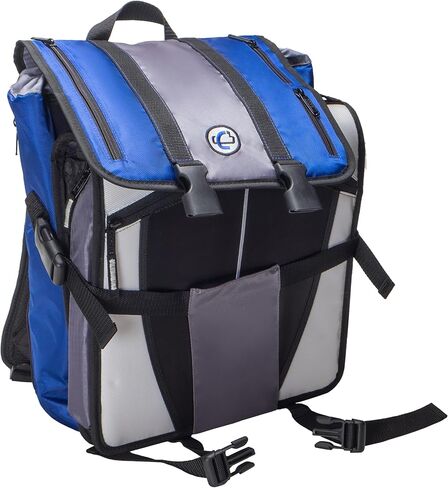 Case-It The Classic Laptop Backpack, Fits 13 Inch and Some 15 Inch Laptops, Blue (BKP-303-BLU) in Kuwait