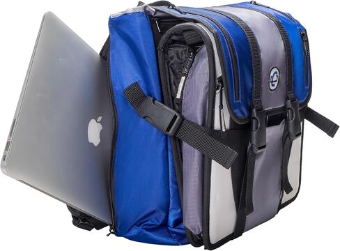 Case-It The Classic Laptop Backpack, Fits 13 Inch and Some 15 Inch Laptops, Blue (BKP-303-BLU) in Kuwait