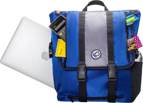 Case-It The Classic Laptop Backpack, Fits 13 Inch and Some 15 Inch Laptops, Blue (BKP-303-BLU) in Kuwait