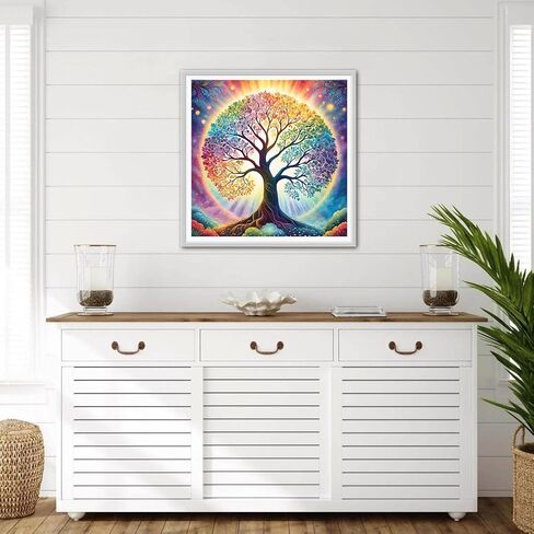 Qinrubb DIY Bright Moon Moon Painting kits ، Cloving Moonlight Moonlight Art Painting kits للبالغين المبتدئين ، DIY 5D paint in Kuwait