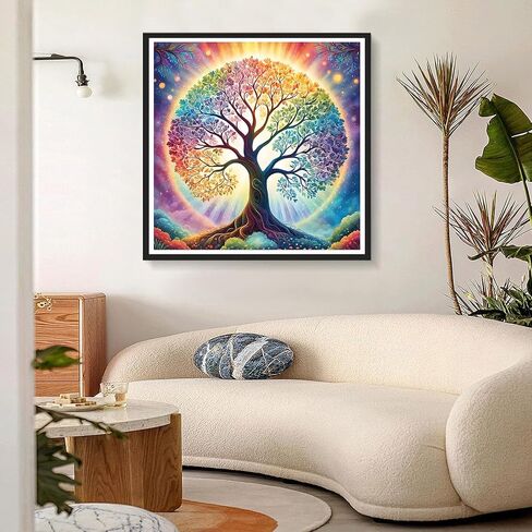 Qinrubb DIY Bright Moon Moon Painting kits ، Cloving Moonlight Moonlight Art Painting kits للبالغين المبتدئين ، DIY 5D paint in Kuwait