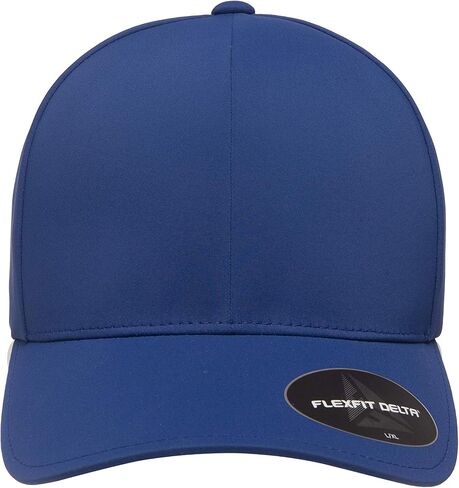Flexfit Mens Delta Seamless Baseball Cap, Black, Small-Medium US in Saudi Arabia