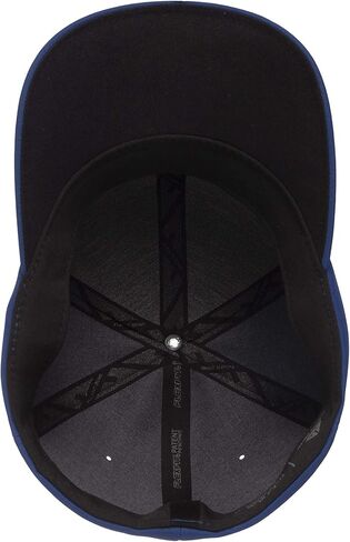 Flexfit Mens Delta Seamless Baseball Cap, Black, Small-Medium US in Saudi Arabia