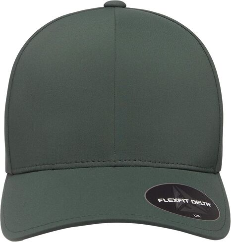 Flexfit Mens Delta Seamless Baseball Cap, Black, Small-Medium US in Saudi Arabia