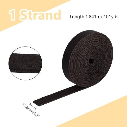 NBEADS 1/2 Inch Wide Flat Leather Straps for Crafts, 72.5" Genuine Grain Leather Strap for DIY Belt Baseball Gloves Making in Saudi Arabia