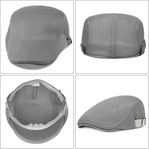 WETOO Men's Flat Cap Gatsby Newsboy Lvy Irish Hats Driving Cabbie Hunting Cap in Kuwait