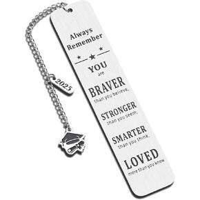 2025 Graduation Gifts for Her Him Class of 2025 Senior Bookmark for Women Men Bulk College High School Teen Girl Boy Friend Book Lover Nurse Graduate Master Phd Grad Student Son Daughter Inspirational