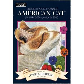 Lang American Cat ™ 2025 Monthly Pocket Planner (25991003156) in Kuwait