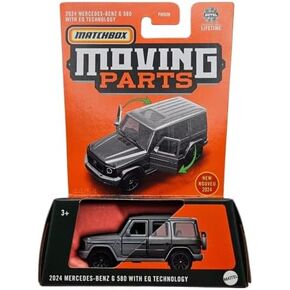 Matchbox Moving Parts, 2024 Mercedes-Benz G 580 W/EQ Technology, Gray, 1:64 Scale Diecast