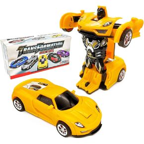 Gifts Toys for 2-5 Year Old Boys, Friction Powered Car Toys for 2-6 Year Old Boy, Transforming Toys Cars for 3-7 Year Old Boy, Aged 2, 3, 4, 5 Year Old Gifts for Kids Christmas.