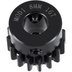 Steel Mod1 Motor Gears Pinion 8MM 16T 17T 18T 19T 21T 24T 26T 27T 29T for 1/5 X-MAXX RC Model Car Buggy Truck Upgrade Parts (27T)