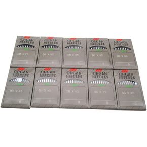 Organ Needle - 100 Organ DBXK5 Ball Point Needles Compatible with Tajima Barudan SWF Industrial Embroidery Machines (Size 75/11)