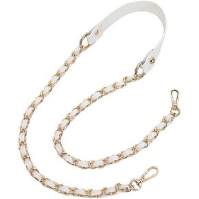 123Arts Chain Strap PU Leather Replacement Strap Handbag Shoulder Strap Bag Accessories